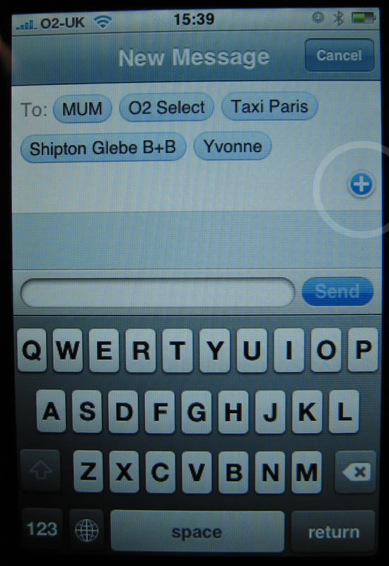 iPhone 1.1.3 Update SMS Multiple Recipients